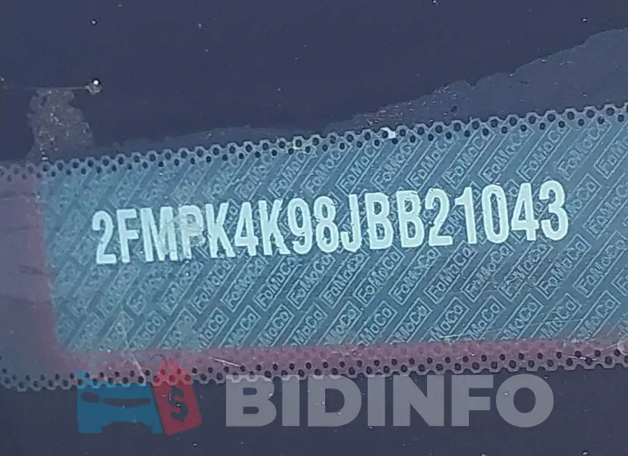 2FMPK4K98JBB21043 Photo# 17