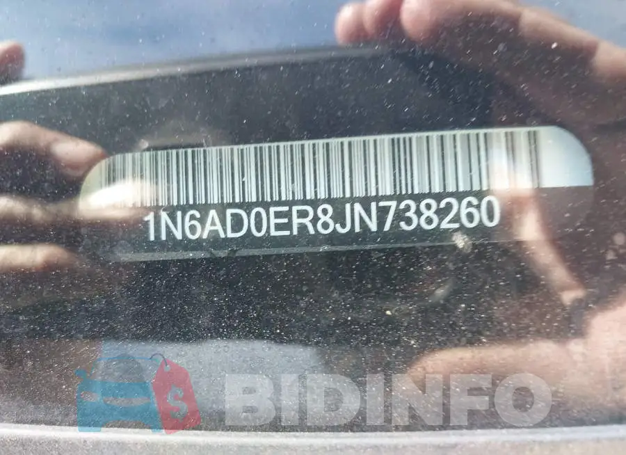 1N6AD0ER8JN738260 Photo# 9