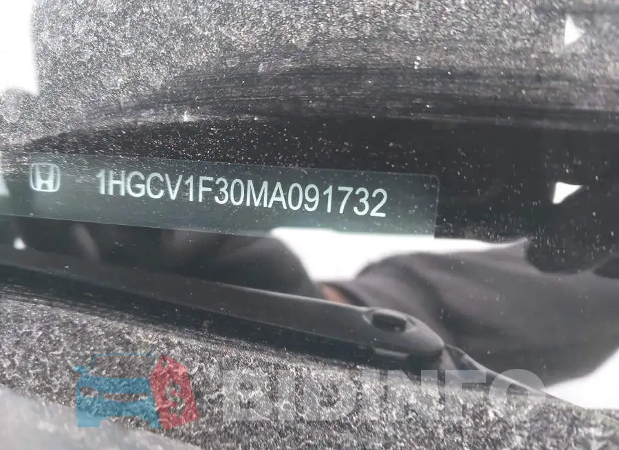 1HGCV1F30MA091732 Photo# 9