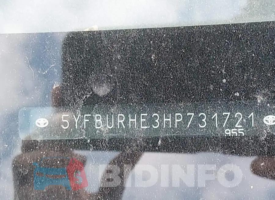 5YFBURHE3HP731721 Photo# 17