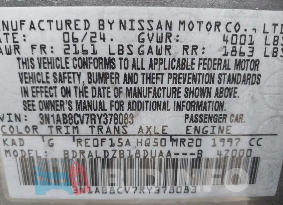 3N1AB8CV7RY378083 Photo# 9
