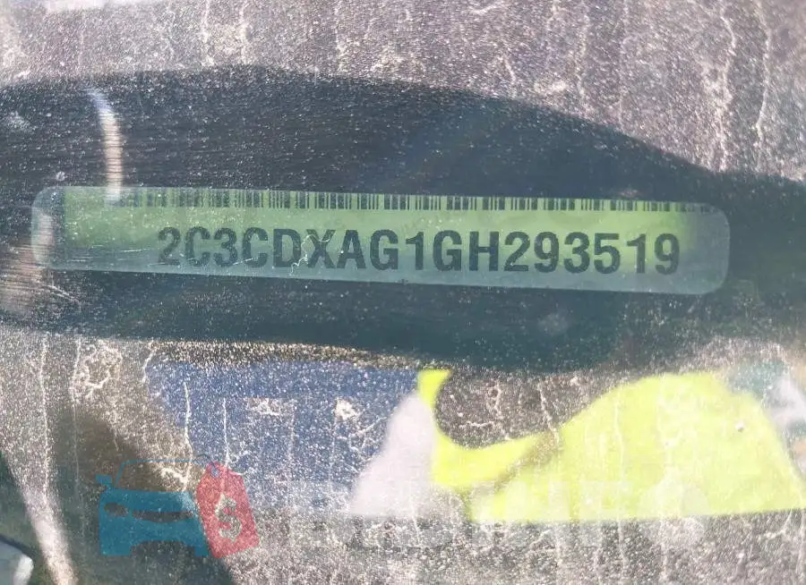 2C3CDXAG1GH293519 Photo# 9