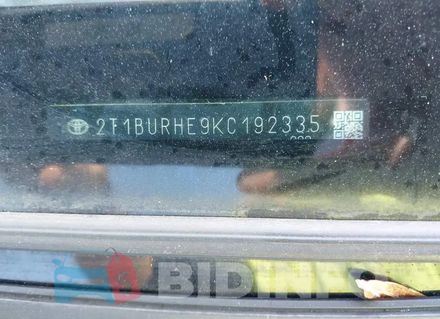 2T1BURHE9KC192335 Photo# 18
