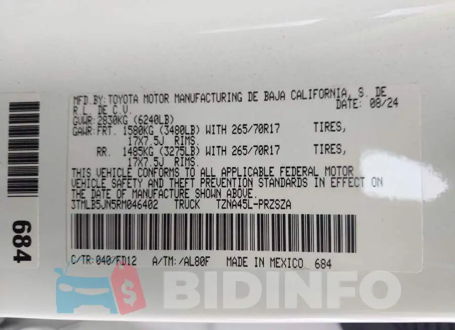 3TMLB5JN5RM046402 Photo# 9