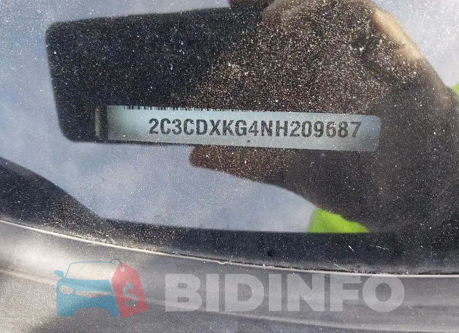 2C3CDXKG4NH209687 Photo# 9