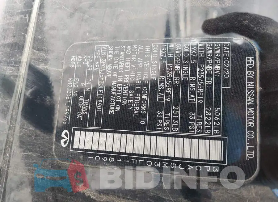 3PCAJ5M30LF118901 Photo# 9