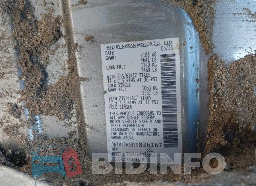 5N1BT3AA9SC836167 Photo# 9