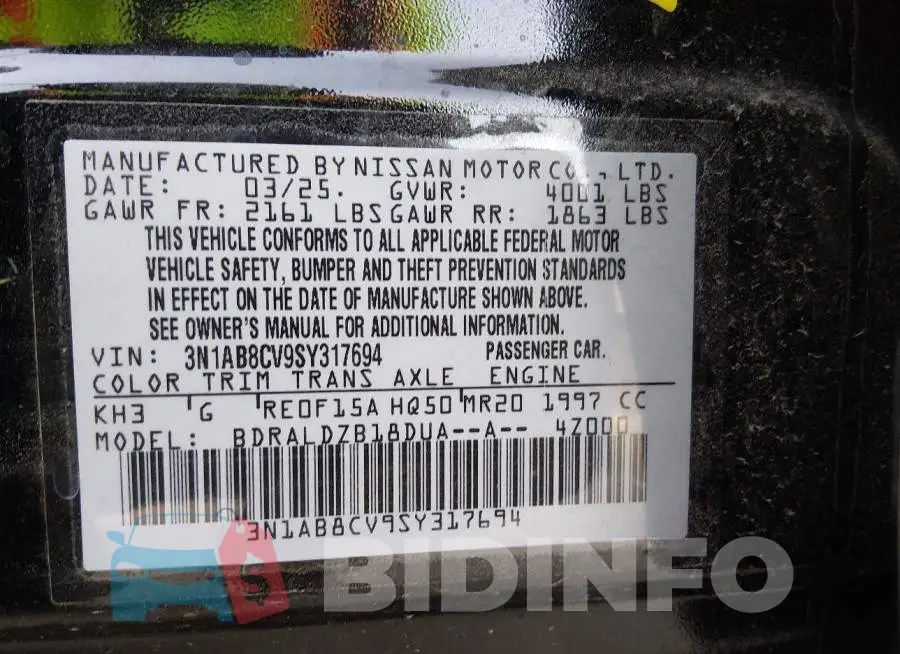 3N1AB8CV9SY317694 Photo# 9