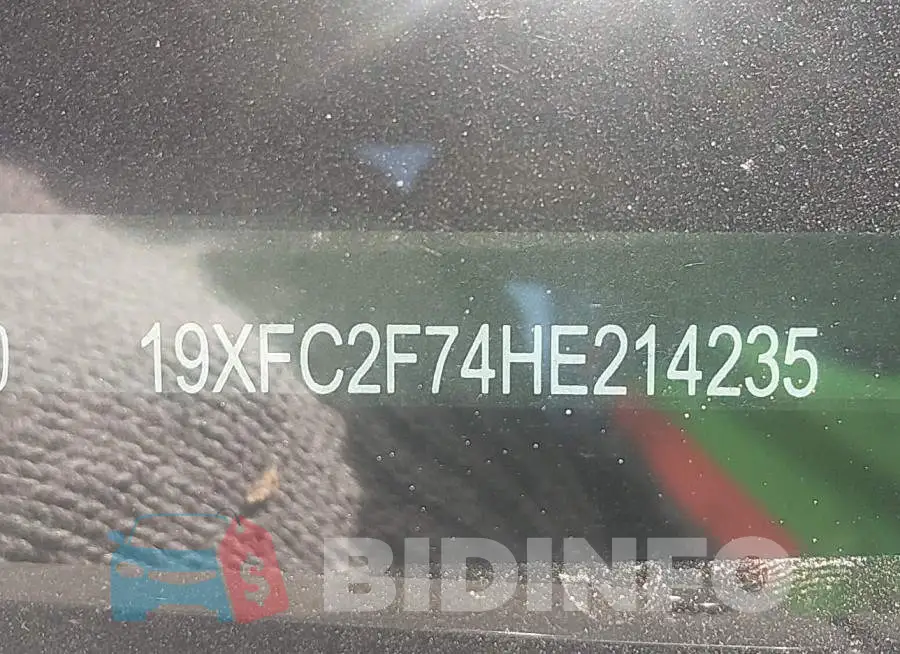 19XFC2F74HE214235 Photo# 9
