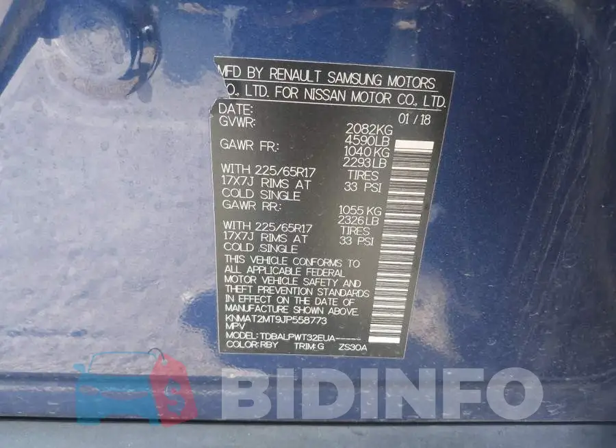 KNMAT2MT9JP558773 Photo# 9