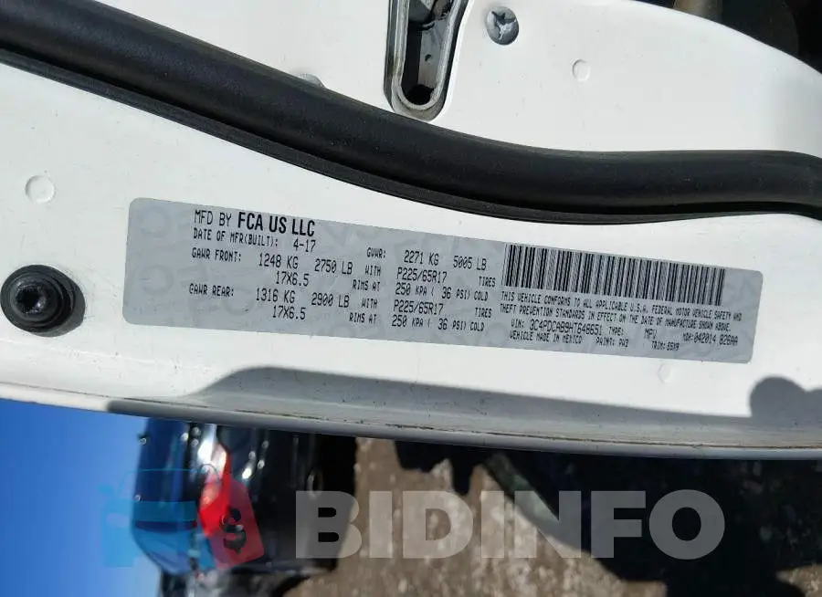 3C4PDCAB9HT648651 Photo# 9