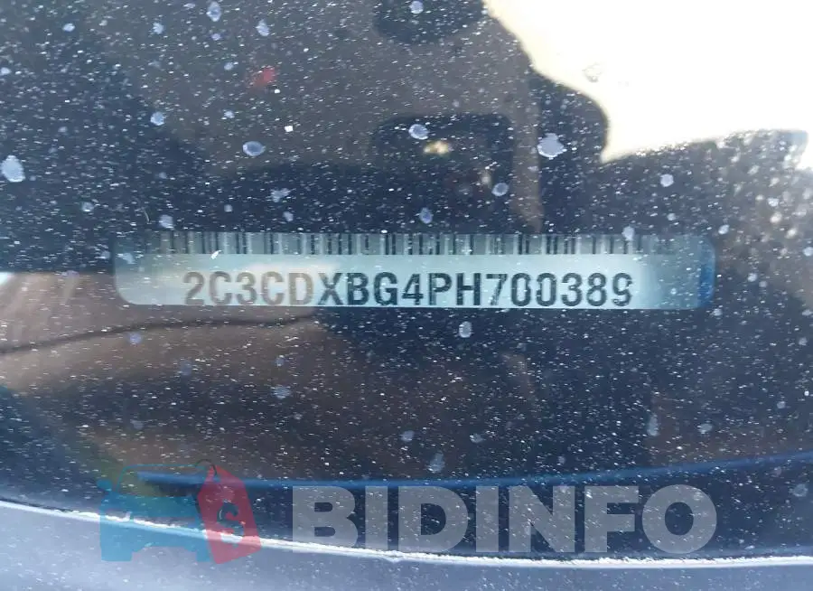 2C3CDXBG4PH700389 Photo# 9