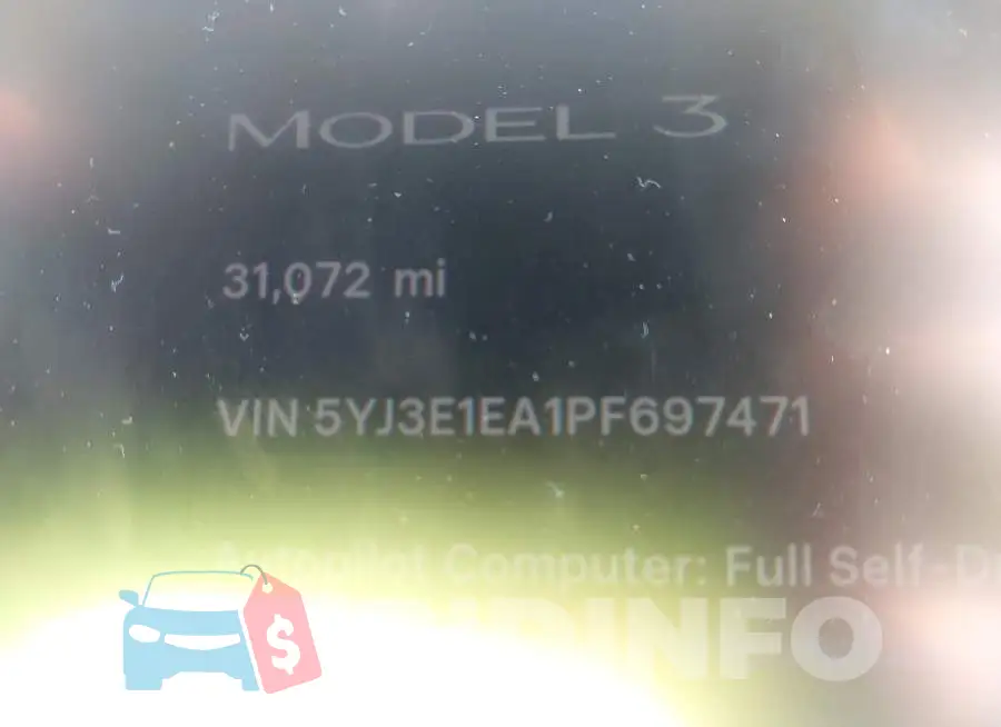 5YJ3E1EA1PF697471 Photo# 7
