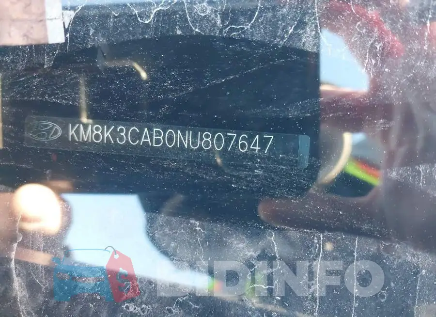 KM8K3CAB0NU807647 Photo# 9