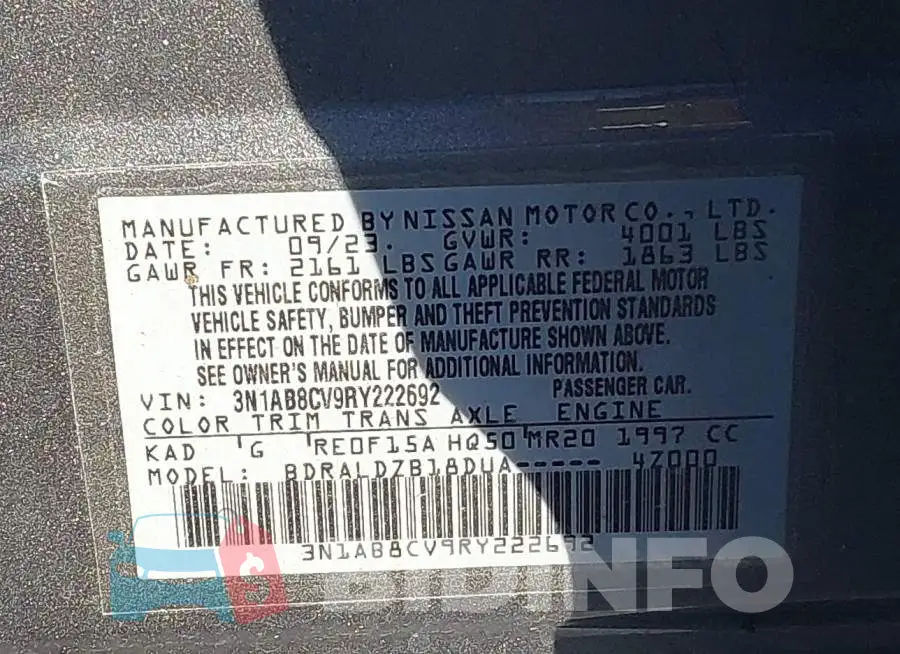3N1AB8CV9RY222692 Photo# 9