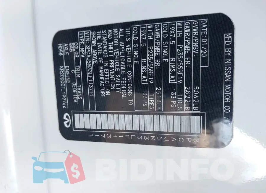 3PCAJ5M33LF113711 Photo# 9