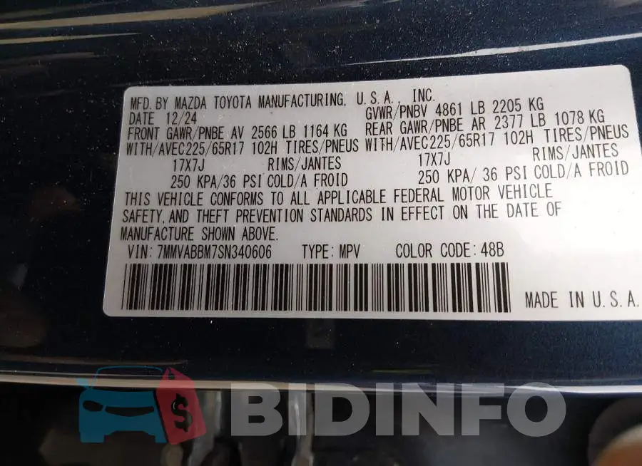 7MMVABBM7SN340606 Photo# 9