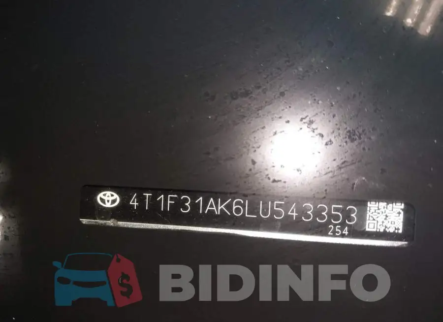 4T1F31AK6LU543353 Photo# 18