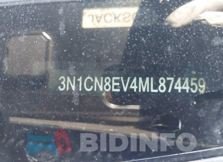 3N1CN8EV4ML874459 Photo# 9