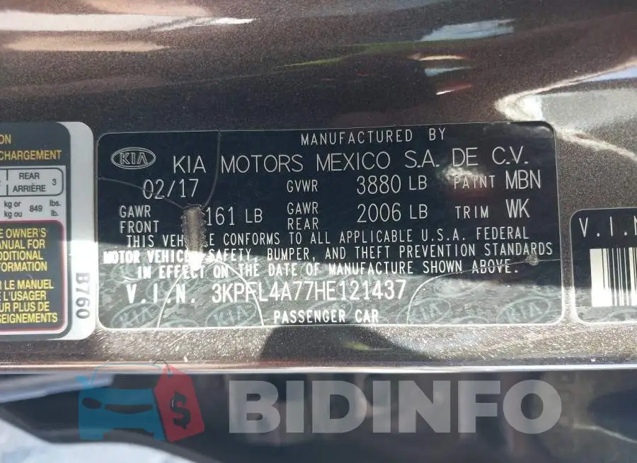 3KPFL4A77HE121437 Photo# 9