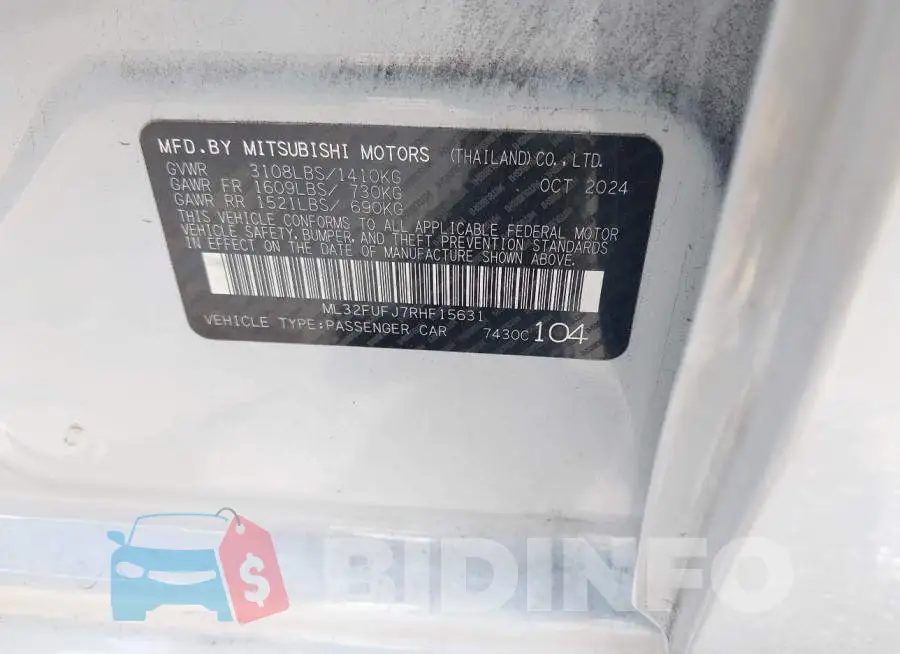 ML32FUFJ7RHF15631 Photo# 9