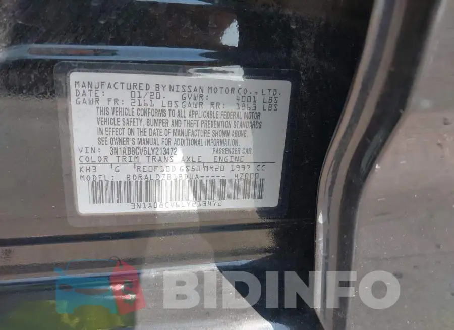 3N1AB8CV6LY213472 Photo# 9