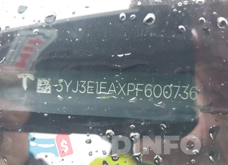 5YJ3E1EAXPF600736 Photo# 9