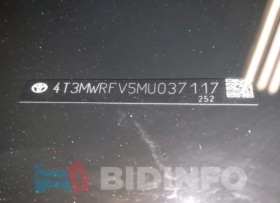 4T3MWRFV5MU037117 Photo# 17