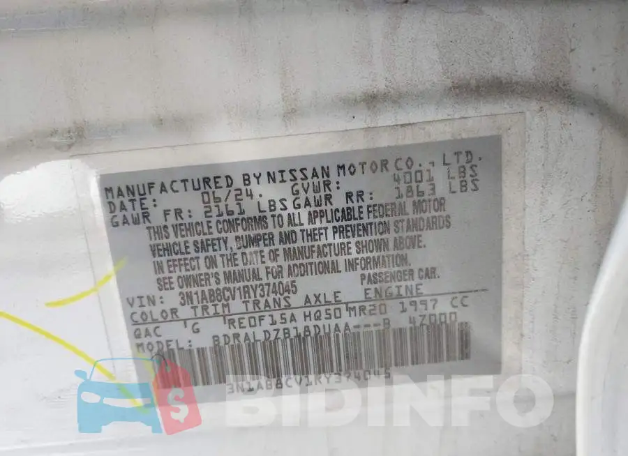 3N1AB8CV1RY374045 Photo# 9