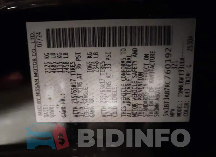 5N1BT3AB7RC760192 Photo# 9