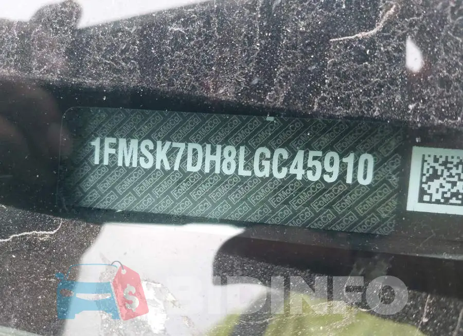 1FMSK7DH8LGC45910 Photo# 9
