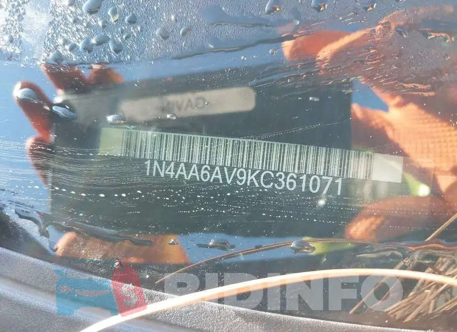 1N4AA6AV9KC361071 Photo# 17
