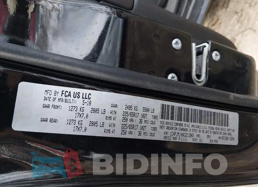 1C4PJMLNXKD213947 Photo# 9