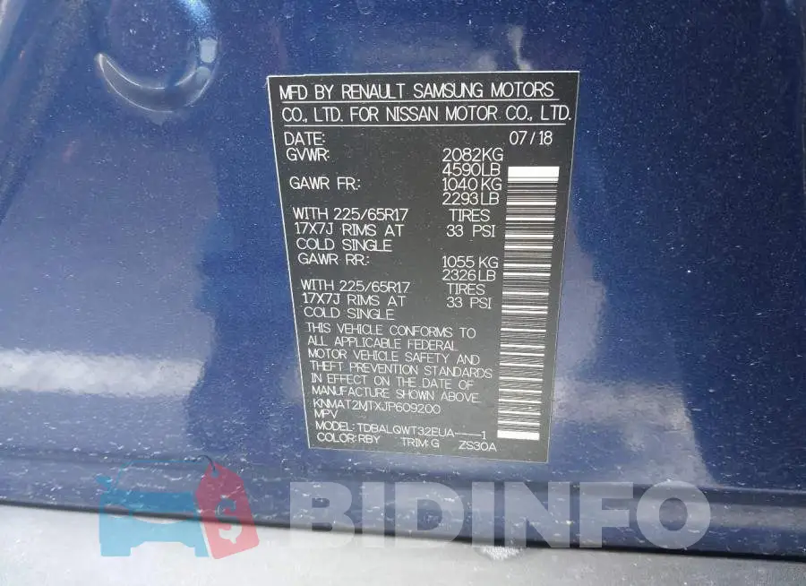 KNMAT2MTXJP609200 Photo# 9