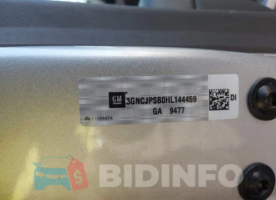 3GNCJPSB0HL144459 Photo# 9