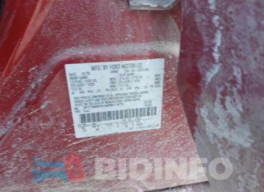 3FTTW8F91NRB11678 Photo# 9