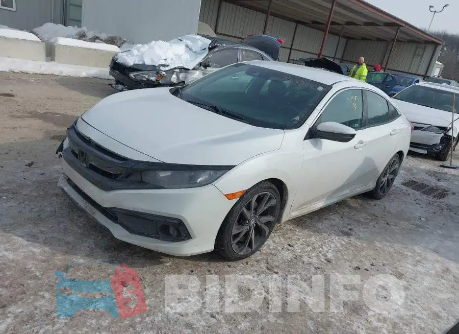 2HGFC2F83KH550593 Photo# 2