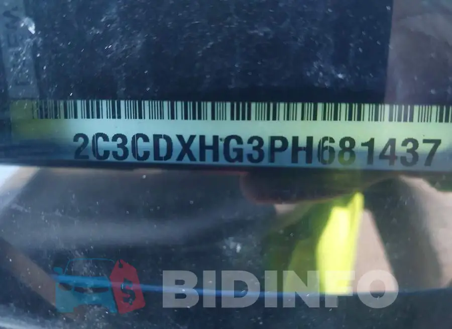 2C3CDXHG3PH681437 Photo# 21