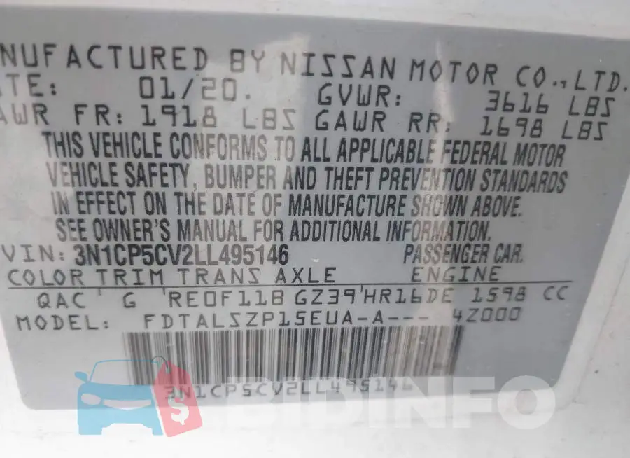 3N1CP5CV2LL495146 Photo# 9