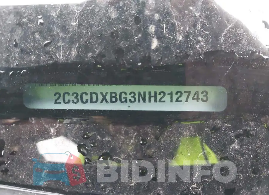 2C3CDXBG3NH212743 Photo# 9