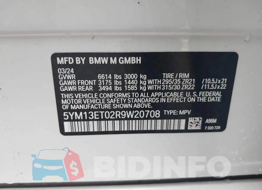 5YM13ET02R9W20708 Photo# 9