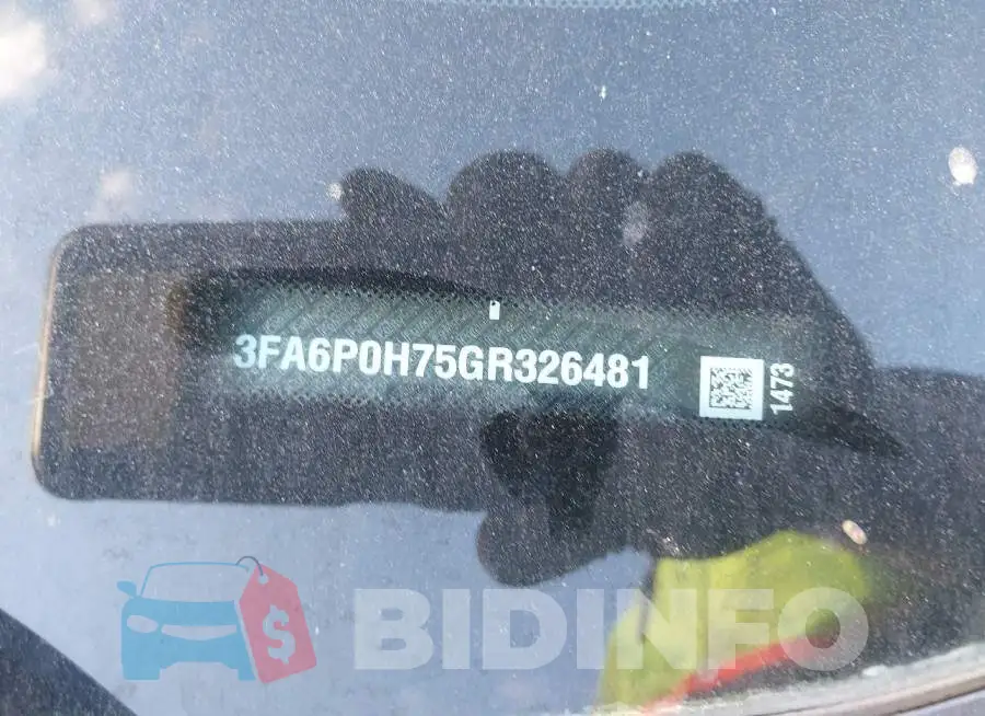 3FA6P0H75GR326481 Photo# 9