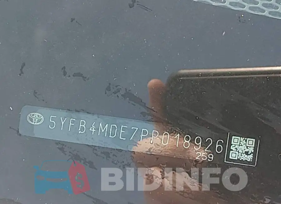 5YFB4MDE7PP018926 Photo# 9