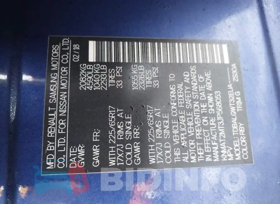 KNMAT2MT3JP568053 Photo# 9