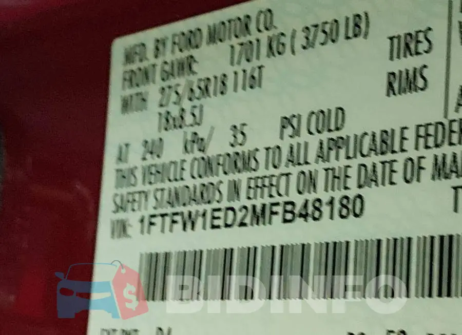 1FTFW1ED2MFB48180 Photo# 9
