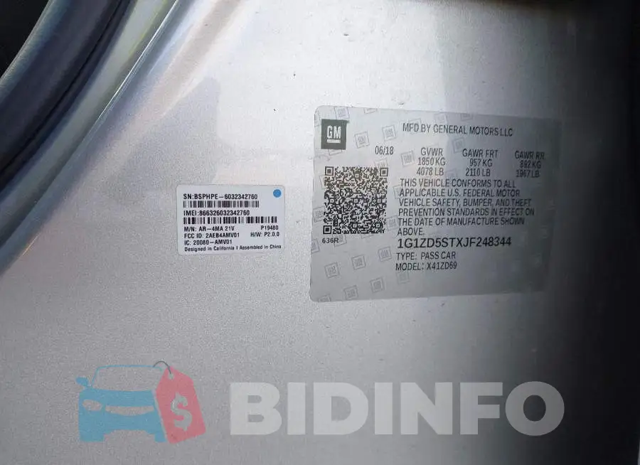 1G1ZD5STXJF248344 Photo# 9