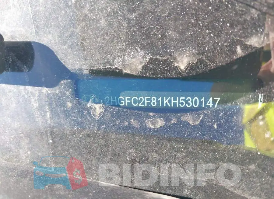 2HGFC2F81KH530147 Photo# 17