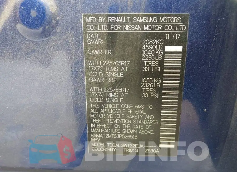 KNMAT2MT3JP526515 Photo# 9