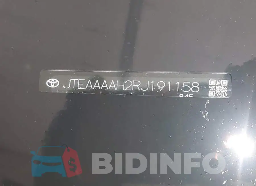 JTEAAAAH2RJ191158 Photo# 9
