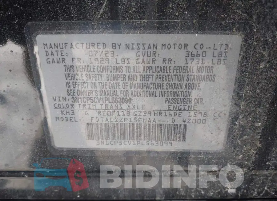 3N1CP5CV1PL563099 Photo# 9